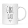 Andaz Press Fathers Day 11oz Ceramic Coffee Mug Gift Girl Dad 1Pack Birthday Christmas Gift Mug Dad Coffee Mug Dads Mugs From Daughter Girl Dads Gifts