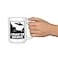 Artisan Owl I Want to Believe UFO Mug 15oz Funny Alien Tea Coffee Cup for SciFi Space Extraterrestrial Fans in Black Inlay
