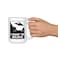 Artisan Owl I Want to Believe UFO Mug 15oz Funny Alien Tea Coffee Cup for SciFi Space Extraterrestrial Fans in Black Inlay