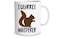 Funnwear Squirrel Whisperer 11oz Coffee or Tea Mug Novelty Funny for Friends Husband Wife Squirrel Desk Decor For Women Humor Gag Dad Papa From Son or Daughter