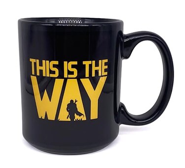 HOUSE PARTY 2K20 Mando Grogu Coffee Mug THIS IS THE WAY Quote 11oz