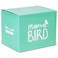 About Face Teal Coffee Mug Mamma Bird