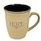Christian Art Gifts Ivory Stoneware Coffee Mug 13 oz Microwave and Dishwashersafe Lead Cadmiumfree Inspirational Scripture Coffee and Tea Mug for Men Women with Bible Verse Hope Hebrew 619