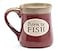 burton+BURTON burtonBURTON Born to Fish Serenity Prayer 18oz Porcelain Mug with Gift Box Fisherman Religious Gift Large Inspirational Coffee Cup Dishwasher Microwave Safe