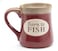 burton+BURTON burtonBURTON Born to Fish Serenity Prayer 18oz Porcelain Mug with Gift Box Fisherman Religious Gift Large Inspirational Coffee Cup Dishwasher Microwave Safe