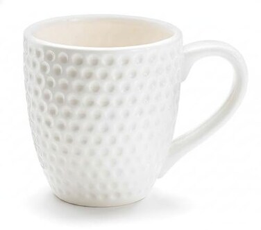 burton+BURTON burton Burton Realistic Dimpled Golf Ball Ceramic Coffee Mug 15 oz Large HandPainted Sports Tea Cup Unique Gift for Golfers Dad Individually Boxed
