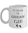 Love This First Time Grandma Club Coffee Mug A Funny Tea Cup Makes the Best Grandparent Announcement Gift for Any Future Grandma Best Present For Mom When Shes Promoted to Grandma One Pack