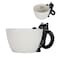 Lily's Home Lilys Home Black Cat Coffee Mug 9 oz Ceramic 3D Novelty Cup with Goldfish Design Dishwasher Microwave Safe Ideal Birthday Holiday Housewarming Gift for Cat Lovers and Coffee Tea Drinkers