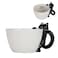 Lily's Home Lilys Home Black Cat Coffee Mug 9 oz Ceramic 3D Novelty Cup with Goldfish Design Dishwasher Microwave Safe Ideal Birthday Holiday Housewarming Gift for Cat Lovers and Coffee Tea Drinkers
