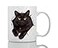 Winston & Winston Bear Black Cat Coffee Mug Funny Ceramic Coffee Mug Gift for Cat Lovers Cute Novelty Cup for Men and Women 11oz