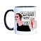 TANGDIAABBCC Freshine Vanderpump Rules Battered Wife Coffee Mug 11oz Ceramic Coffee Novelty MugTea Cup High Gloss