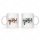 PRINT SUPREMACY I Said and She Said Yes Mug Set 11oz White Ceramic Mug Couples Present for Wedding Bridal Shower Engagement Coffee Mugs for Him Her Fiance Mug Present Present for Just Engaged