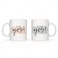PRINT SUPREMACY I Said and She Said Yes Mug Set 11oz White Ceramic Mug Couples Present for Wedding Bridal Shower Engagement Coffee Mugs for Him Her Fiance Mug Present Present for Just Engaged