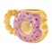 Fairly Odd Novelties DONUT TOUCH MY COFFEE Mug Novelties12oz Ceramic Shaped Tea Cocoa One Size BrownFON10288