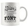 Panvola Funny Mug For Graphic Designer Im Silently Judging your Font Choice 11 Oz Ceramic Coffee Cup Mug Typography Hand Lettering Font Best Sarcastic Gift For Graphic Designer Artist White Mugs