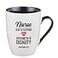 Christian Art Gifts Inspirational Ceramic Coffee Tea Scripture Mug for Women Nurses Strength Dignity Encouraging Proverb MicrowaveDishwasher Safe Novelty Cup Cute Heart White Black 12 oz