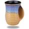 oojdzoo Hand Warmer Mug16 Ounce Large Hand Warming Mug Handmade Pottery Ceramic with Pocket Handle Gift for Thanksgiving ChristmasRight HandedLavender PurpleSand