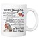 MyCozyCups To My Daughter Love Mom 11 Ounce Novelty Coffee Mug