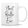 Retreez Funny Mug Best Realtor Ever 11 Oz Ceramic Tea Coffee Mugs Funny Sarcasm Motivational Gratitude Inspirational birthday gifts for friends coworkers real estate agent dad mom her him