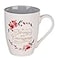 Christian Art Gifts Encouraging Coffee Tea Ceramic Scripture Mug for Women Strong Courageous Golden Inspirational Bible Verse Cute Novelty Nontoxic Drinkware WhiteGray Pink Floral 12 oz