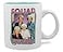 Silver Buffalo The Golden Girls Squad Goals Ceramic Coffee Mug Official TV Show Collectible Drinkware Oversized Cup For Home Kitchen Barware Set Holds 20 Ounces