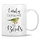 Retreez Funny Mug Easily Distracted by Birds Nature Lover Ornithology 11 Oz Ceramic Coffee Mugs Funny Sarcasm Sarcastic Motivational Inspirational birthday gift for him her friend coworker dad mom