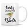 Retreez Funny Mug Easily Distracted by Birds Nature Lover Ornithology 11 Oz Ceramic Coffee Mugs Funny Sarcasm Sarcastic Motivational Inspirational birthday gift for him her friend coworker dad mom
