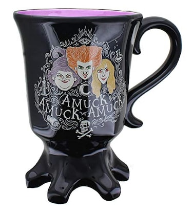 Silver Buffalo Disney Hocus Pocus Sanderson Sisters Amuck Sculpted Ceramic Mug Large Coffee Cup For Espresso Tea