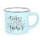 June &amp; June Lucy Teacher Mug with Stylish Box Tiny Human Tamer Novelty Mug for Teacher Appreciation Coffee Mugs for Teacher Teal Mug with Lettering 15 oz Microwave and Dishwasher Safe