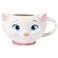 Silver Buffalo Disney Aristocats Marie Face Ceramic 3D Sculpted Mug 20 Ounces