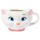 Silver Buffalo Disney Aristocats Marie Face Ceramic 3D Sculpted Mug 20 Ounces