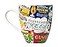 Artisan Owl New Orleans Iconic Food Logos Design Ceramic Souvenir Coffee Mug