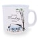 Silver Buffalo Disney Winnie the Pooh Eeyore Monday Feeling Ceramic Camper Mug BPAFree Travel Coffee Cup For Espresso Caffeine Cocoa Home Kitchen Essential Cute Gifts and Collectibles Holds 20 Ounces