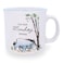 Silver Buffalo Disney Winnie the Pooh Eeyore Monday Feeling Ceramic Camper Mug BPAFree Travel Coffee Cup For Espresso Caffeine Cocoa Home Kitchen Essential Cute Gifts and Collectibles Holds 20 Ounces
