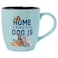 Silver Buffalo Disney Classics Dogs Home Is Where Your Dog Is Featuring 101 Dalmatians Lady and the Tramp The Fox and the Hound and Oliver Company Ceramic Mug 18 Ounces
