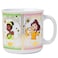 Silver Buffalo Disney Princess Mystic Tarot Card Featuring Cinderella Ariel Tiana and Belle Ceramic Camper Mug 20 Ounces
