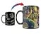 Morphing Mugs Disney Alice in Wonderland Cheshire Cat and the Mad Hatters Tea Party One 16 oz Heat Sensitive Clue Mug Full Image Revealed When HOT Liquid Is Added MMUGC1441
