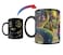 Morphing Mugs Disney Alice in Wonderland Cheshire Cat and the Mad Hatters Tea Party One 16 oz Heat Sensitive Clue Mug Full Image Revealed When HOT Liquid Is Added MMUGC1441
