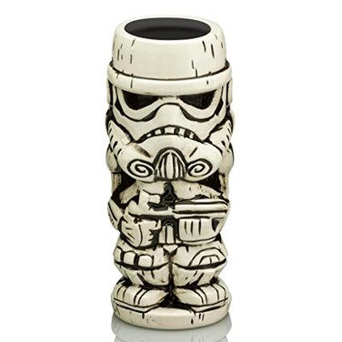 Geeki Tikis Star Wars Stormtrooper V2 Ceramic Mug Party Cocktail Tumbler Beer Mug For Liquor Beverages Holds 15 Ounces
