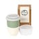 NOVA CERAMICS Travel Mug Ceramic To Go Coffee Mug With Lid Travel Mug Ceramic To Go Cup Microwave Dishwasher Safe Ceramic Coffee Mug With Lid Gifts For Women Men Him Her 12oz Sage Green