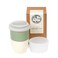 NOVA CERAMICS Travel Mug Ceramic To Go Coffee Mug With Lid Travel Mug Ceramic To Go Cup Microwave Dishwasher Safe Ceramic Coffee Mug With Lid Gifts For Women Men Him Her 12oz Sage Green