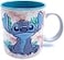 Silver Buffalo CompatibleReplacement for Disney Stitch Tropical Floral Pattern Ceramic Coffee Mug 20 Ounces LL122834