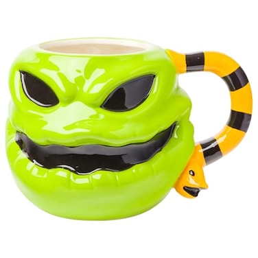 Silver Buffalo Disney Nightmare Before Christmas Oogie Boogie Ceramic 3D Sculpted Mug 20 Ounces