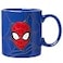 Silver Buffalo Marvel Comics Spiderman Wax Resist Ceramic Mug 20 Ounces BlueMulti 20oz