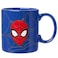 Silver Buffalo Marvel Comics Spiderman Wax Resist Ceramic Mug 20 Ounces BlueMulti 20oz