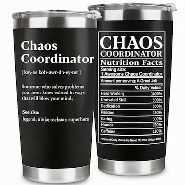 WECACYD Chaos Coordinator Gifts Thank You Gift for Women