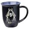 Silver Buffalo Wednesday Addams Nevermore Im Not Weird Everyone Else Is Wide Rim Ceramic Mug 16 Ounces