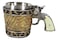 Ebros Gift Rustic Western Sheriff Cowboy Revolver Gun Pistol With Bullet Round Shells Small Coffee Mug 6oz Wild West Hunters Bullets Shell Design Drinkware Centerpiece Decor