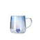 Scizorito 3D Coffee Mug Crystal Glass Animal Plant Inner Wish Cup as A GiftParty Office Morning Mugs for Milk Chocolate Cappuccino Suitable for Home Office Decoration Blue Love Cup