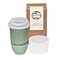 NOVA CERAMICS Coffee Travel Mug Reusable Coffee Microwave Dishwasher Safe Coffee Green Tumbler Gifts For Women Men Him Her 16oz Emerald